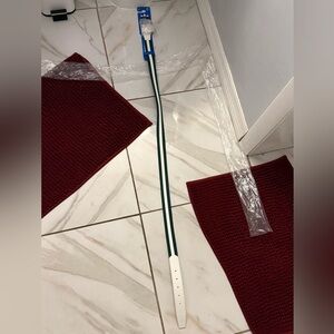 Adidas White and Green Leather Golf belt